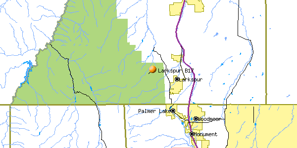  Locator map Larkspur B-17